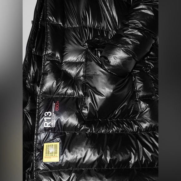 R13 Reversible Down Coat - Picture 6 of 13